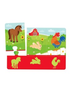 Clementoni Sapientino Montessori Animali e Sagome 2