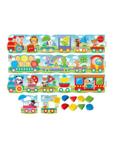 Clementoni Montessori Il trenino delle forme