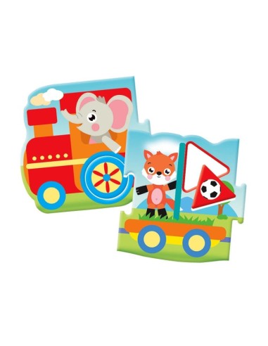 Clementoni Montessori Il trenino delle forme
