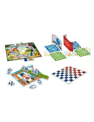 Clementoni 4 in 1 Giochi Da Tavolo