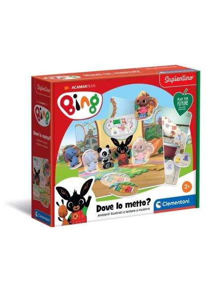 Clementoni Bing - Dove lo metto? Clementoni Bing - Dove lo metto?