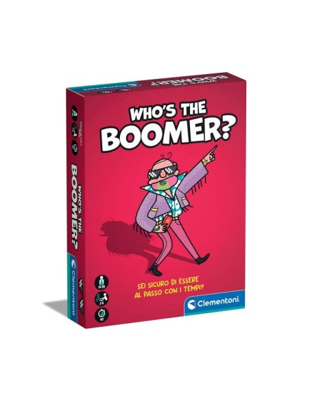 Clementoni Who'S The Boomer? 40 min Gioco da tavolo Festa
