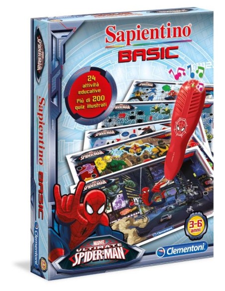 Clementoni Sapientino Basic Spiderman Ultimate