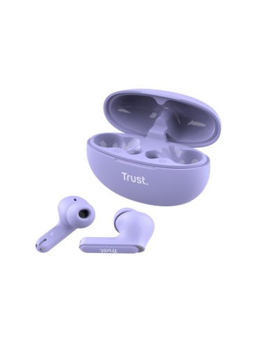 Trust Yavi Auricolare True Wireless Stereo (TWS) In-ear Musica e Chiamate USB tipo-C Bluetooth Viola