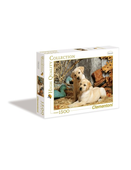 Clementoni Hunting dogs Puzzle di contorno 1500 pz Animali