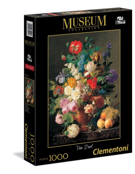 Clementoni Van Dael  Vase de Fleur Puzzle 1000 pz Arte