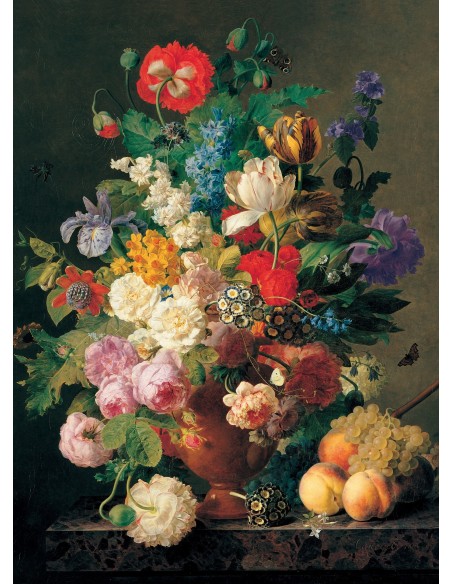 Clementoni Van Dael  Vase de Fleur Puzzle 1000 pz Arte