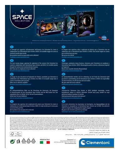 Clementoni Space Puzzle di contorno 1000 pz Arte