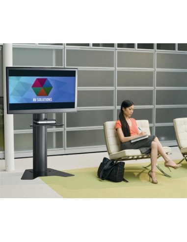 Chief LFAUB supporto da tavolo per Tv a schermo piatto 2,03 m (80") Nero Pavimento