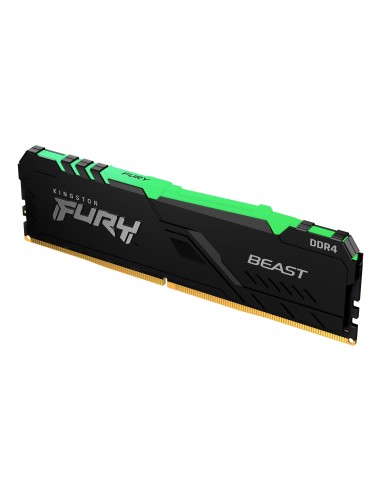 Kingston Technology FURY Beast RGB memoria 32 GB 4 x 8 GB DDR4 2666 MHz