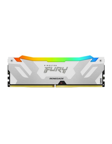 Kingston Technology FURY 16GB 6000MT s DDR5 CL32 DIMM Renegade RGB White XMP