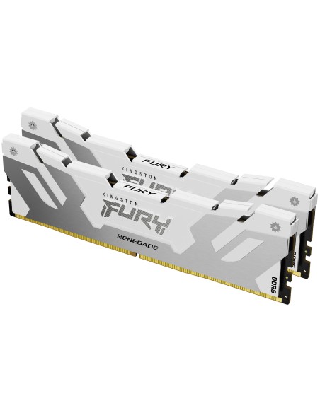 Kingston Technology FURY 32GB 6000MT s DDR5 CL32 DIMM (Kit da 2) Renegade White XMP