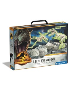 Clementoni Science & Play - Jurassic World 3 - Dino 2 In 1 Trex e Pteranodonte 2