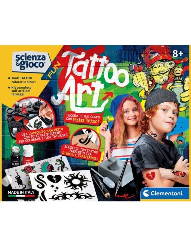 Clementoni Science & Play Tattoo Art