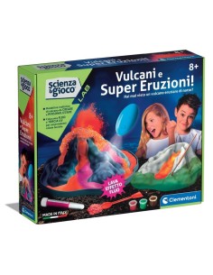 Clementoni Science & Jeu laboratoire VULCANI E SUPER ERUZIONI!