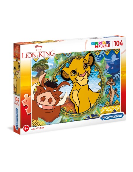 Clementoni Lion King Puzzle 104 pz Cartoni