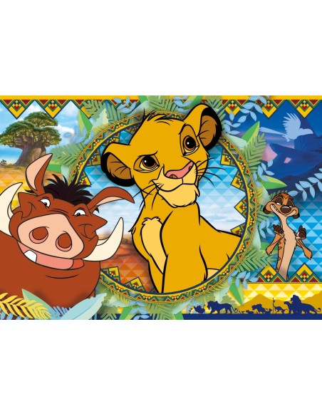 Clementoni Lion King Puzzle 104 pz Cartoni