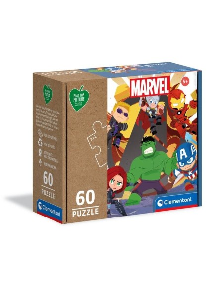 Clementoni 26101 puzzle 60 pz Cartoni