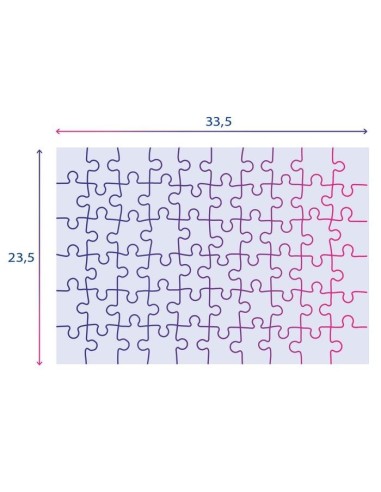 Clementoni 26101 puzzle 60 pz Cartoni