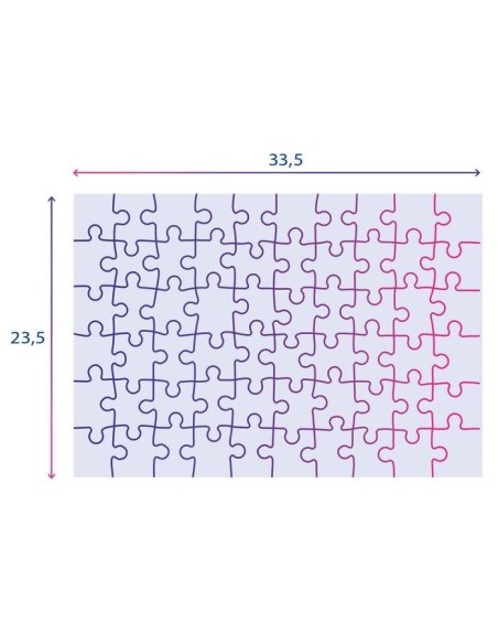 Clementoni 26101 puzzle 60 pz Cartoni