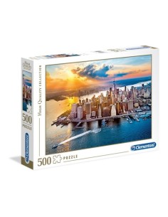 Clementoni 35038 puzzle Puzzle di contorno 500 pz Città