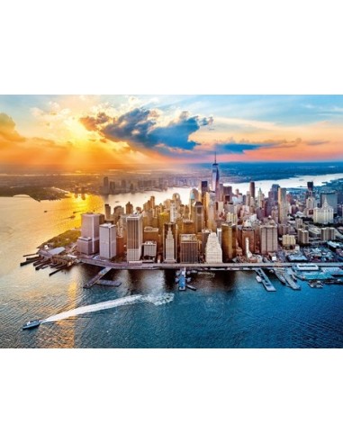 Clementoni 35038 puzzle Puzzle di contorno 500 pz Città