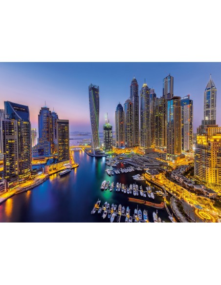 Clementoni Dubai Puzzle 1000 pz Città