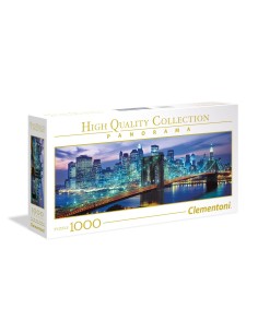 Clementoni New York Brooklyn Bridge Puzzle 1000 pz Edifici