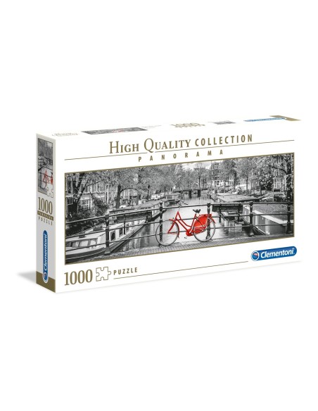 Clementoni Amsterdam bicycle Puzzle 1000 pz Edifici