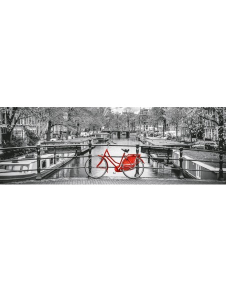 Clementoni Amsterdam bicycle Puzzle 1000 pz Edifici