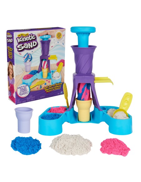 Kinetic Sand Soft Serve Station