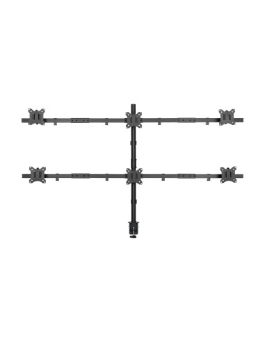 Equip 650160 supporto da tavolo per Tv a schermo piatto 81,3 cm (32") Nero Scrivania