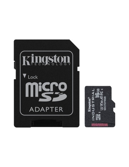 Kingston Technology Industrial 16 GB MicroSDHC UHS-I Classe 10