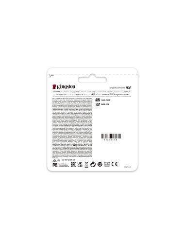 Kingston Technology 64GB Canvas React Plus SDXC UHS-II 300R 260W U3 V90 for Full HD 4K 8K