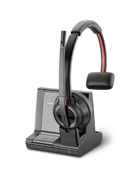 POLY W8210-M, MSFT Auricolare Wireless A Padiglione Ufficio Bluetooth Nero