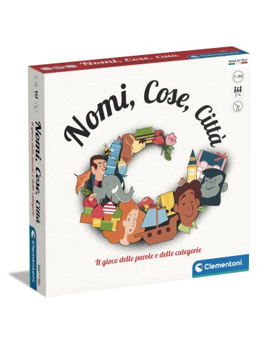 Clementoni Play Creative - Nomi, Cose, Città