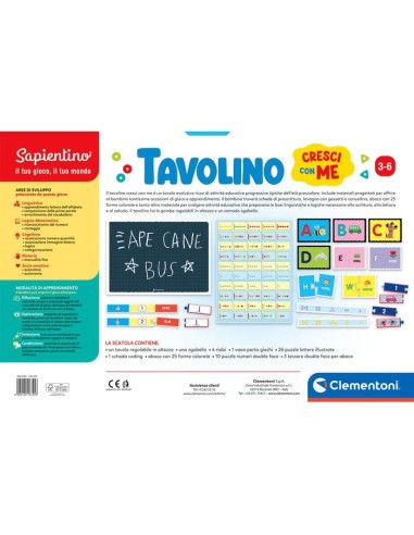 Clementoni Tavolo cresci con me
