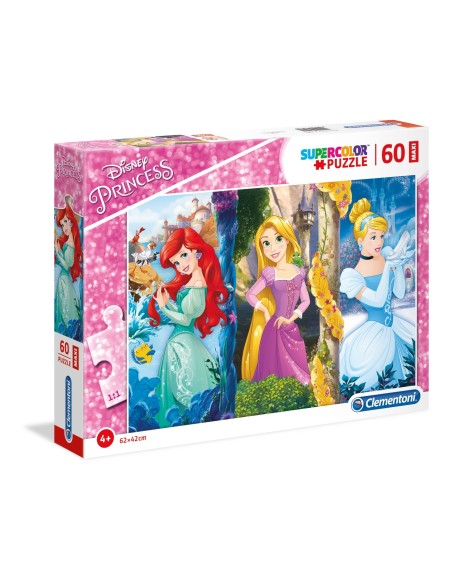 Clementoni Disney Princess Puzzle 60 pz Cartoni