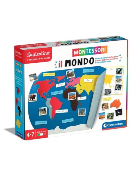 Clementoni MONTESSORI - IL MONDO