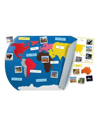 Clementoni MONTESSORI - IL MONDO