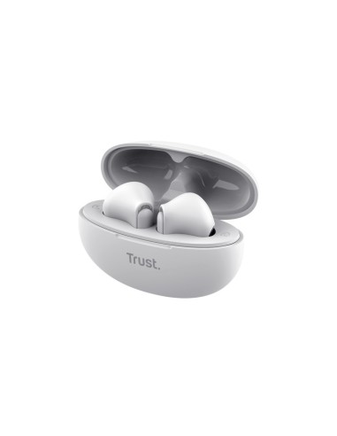 Trust Yavi Auricolare True Wireless Stereo (TWS) In-ear Musica e Chiamate USB tipo-C Bluetooth Bianco