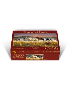 Clementoni Band of thunder Puzzle 13200 pz Animali