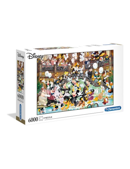 Clementoni Disney Gala Puzzle 6000 pz Cartoni