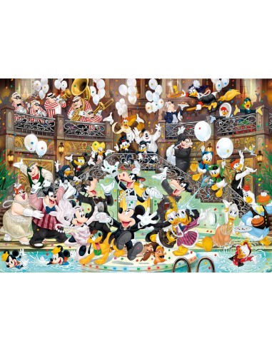 Clementoni Disney Gala Puzzle 6000 pz Cartoni