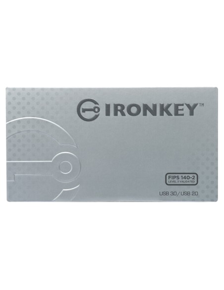 Kingston Technology IronKey 128GB Basic S1000 Encrypted USB 3.0 FIPS 140-2 Level 3