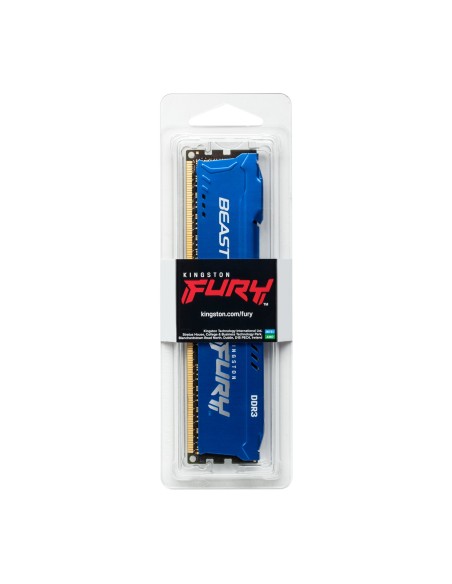 Kingston Technology FURY Beast memoria 8 GB 1 x 8 GB DDR3 1600 MHz