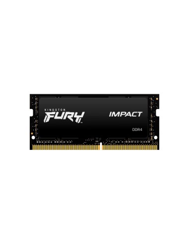 Kingston Technology FURY 16GB 2666MT s DDR4 CL15 SODIMM 1Gx8 Impact