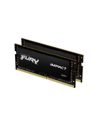 Kingston Technology FURY 64GB 2666MT s DDR4 CL16 SODIMM (Kit of 2) Impact