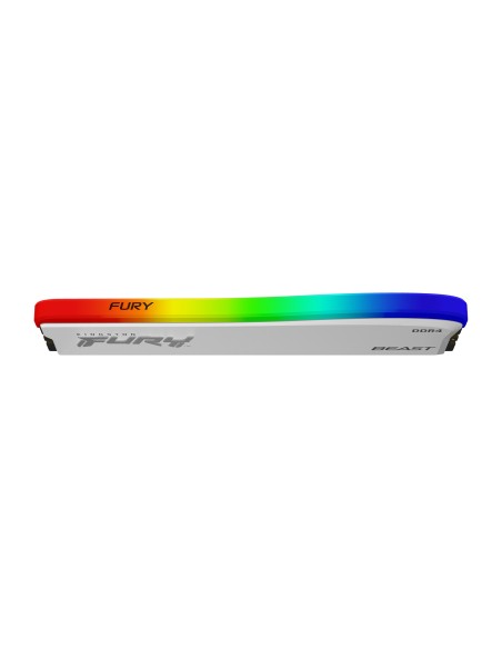 Kingston Technology FURY 8GB 3600MT s DDR4 CL17 DIMM Beast bianco RGB SE