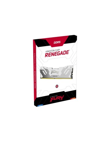 Kingston Technology FURY 32GB 6000MT s DDR5 CL32 DIMM Renegade White XMP